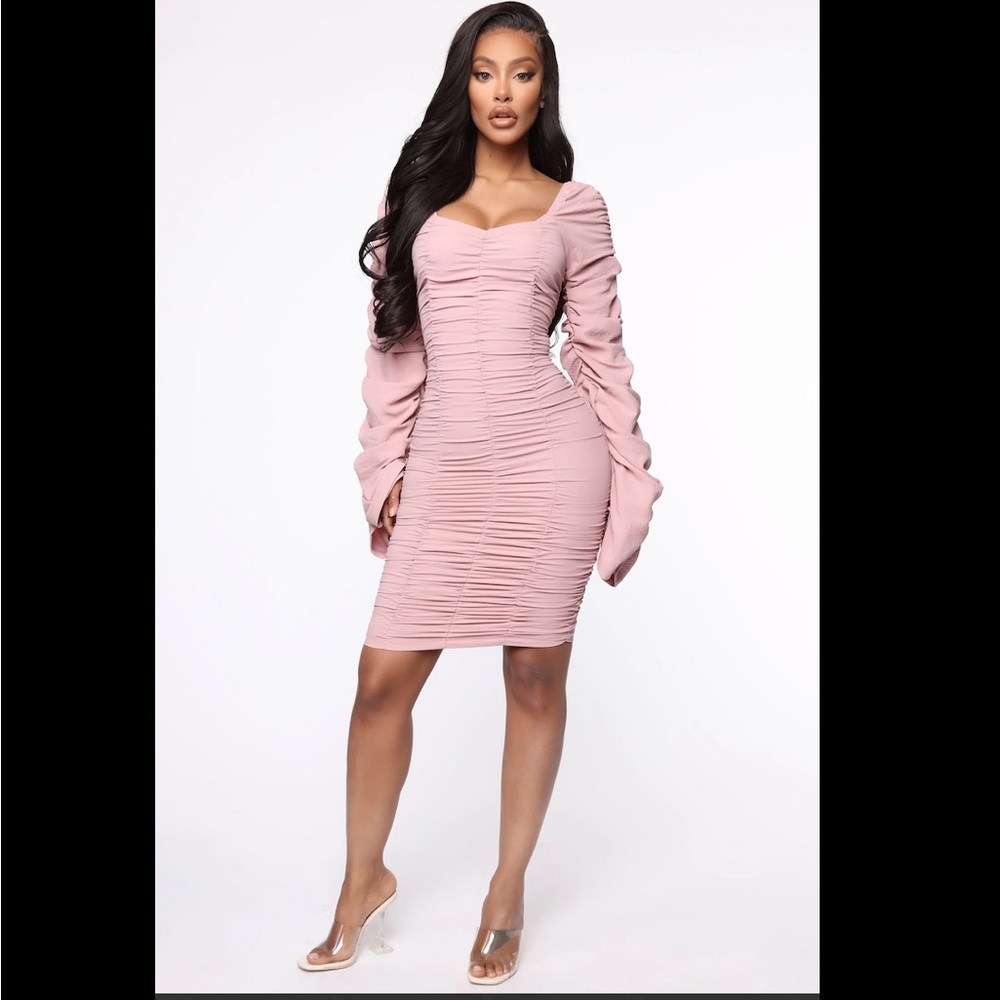 Felt the Ruch dress